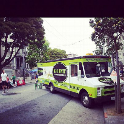 K-9 Unit SF Mobile Van open their Facebook page