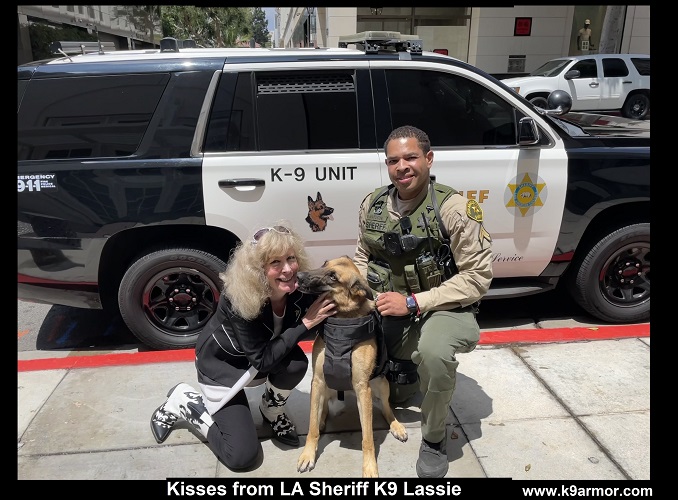 LA Sheriff K9 Bomb Squad K9 Lassie