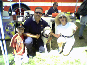 Captain Jim Boggeri and Recon of USAR, and Suzanne