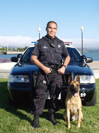 Click to open giant picture of Officer Mandell and Rasp