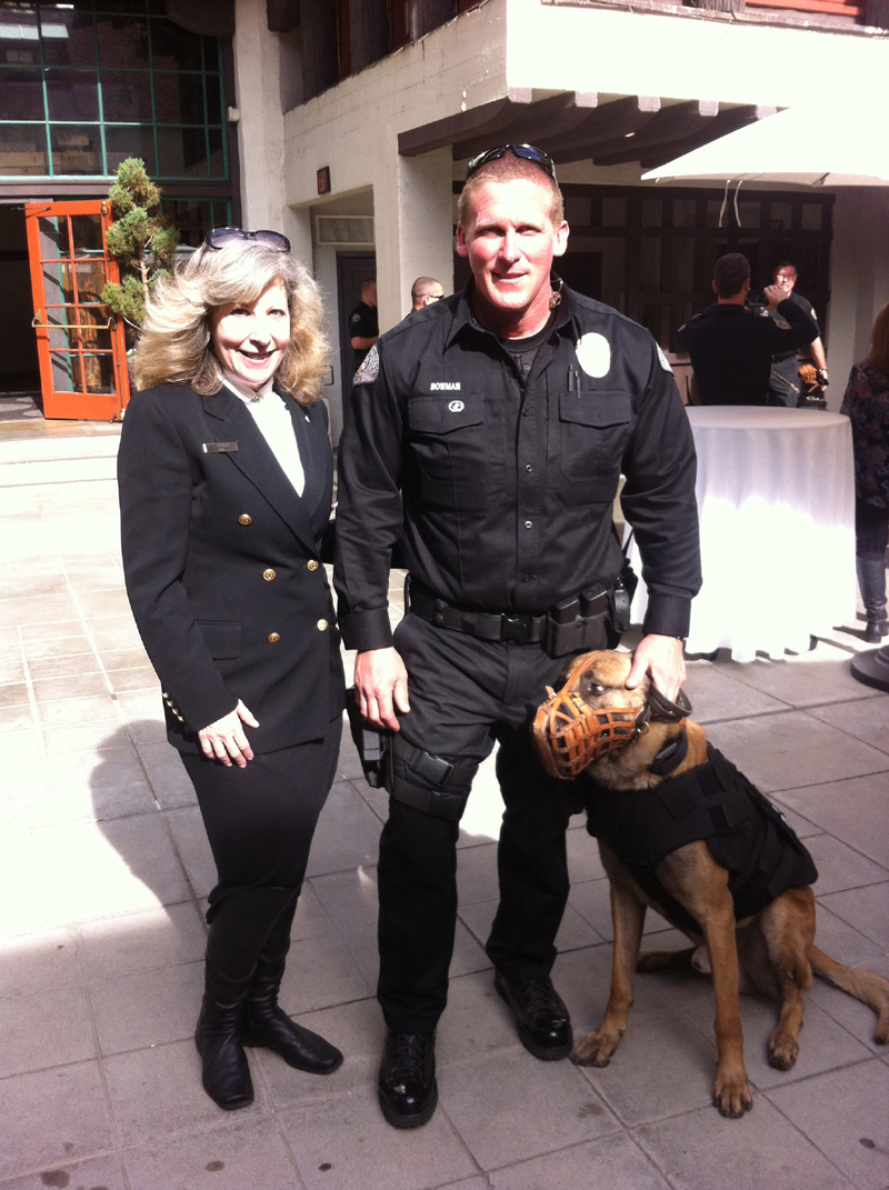 We covered West Covina Police K9 Heroes Robbie and Reiko and Rec and Rocky