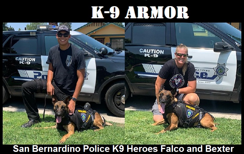 K-9 Police California Tracy Police Department Canine Unit Officer & Dog Team Tac 