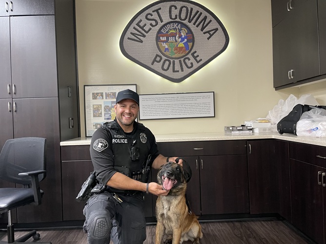 Donate to protect West Covina Police K9 Rosco