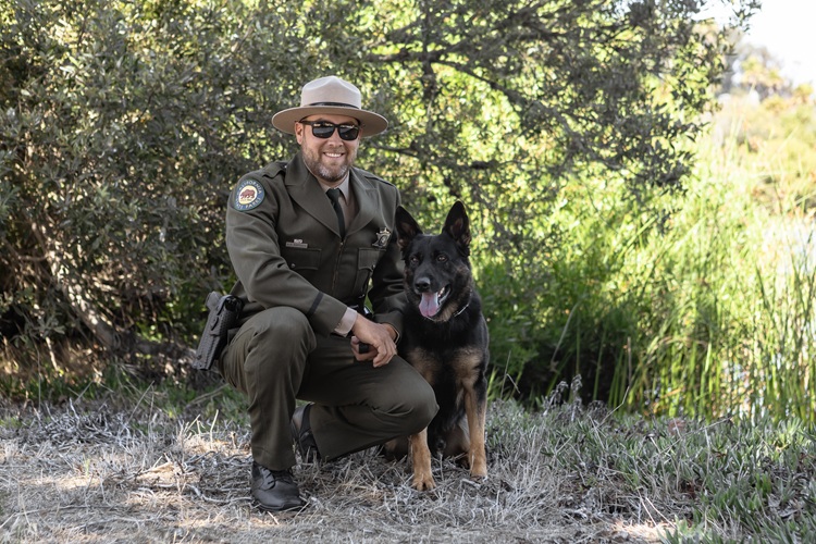 Donate for California State Park Police K9 Bak for Officer Rathjen-Gonzales